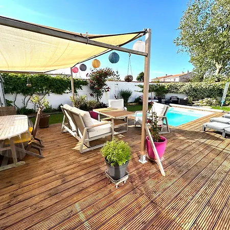 Piscine Privee - La Chaume - A Velo - Maison 6 Personnes Dom wakacyjny *