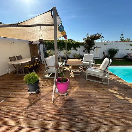Piscine Privee - La Chaume - A Velo - Maison 6 Personnes Feriehus Les Sables-dʼOlonne